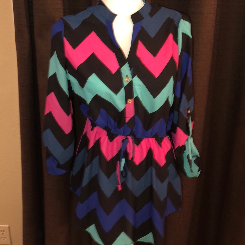 Chevron Blouse
